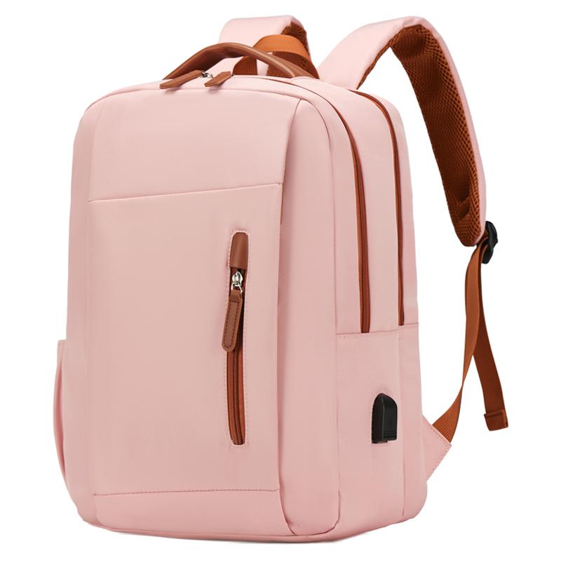 Unisex Large Capacity Laptop Backpack – Waterproof Nylon Travel School Bag for Students & Commuters