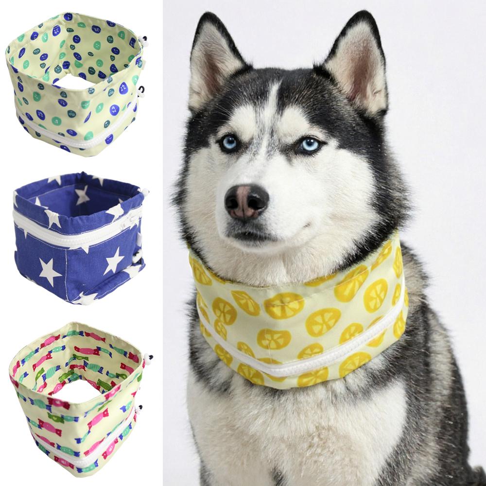 Prevent Heatstroke Big Dog Gel Scarf Summer Pet Ice Scarves for Medium Large Dogs Labrador Husky mascotas Products Accessories