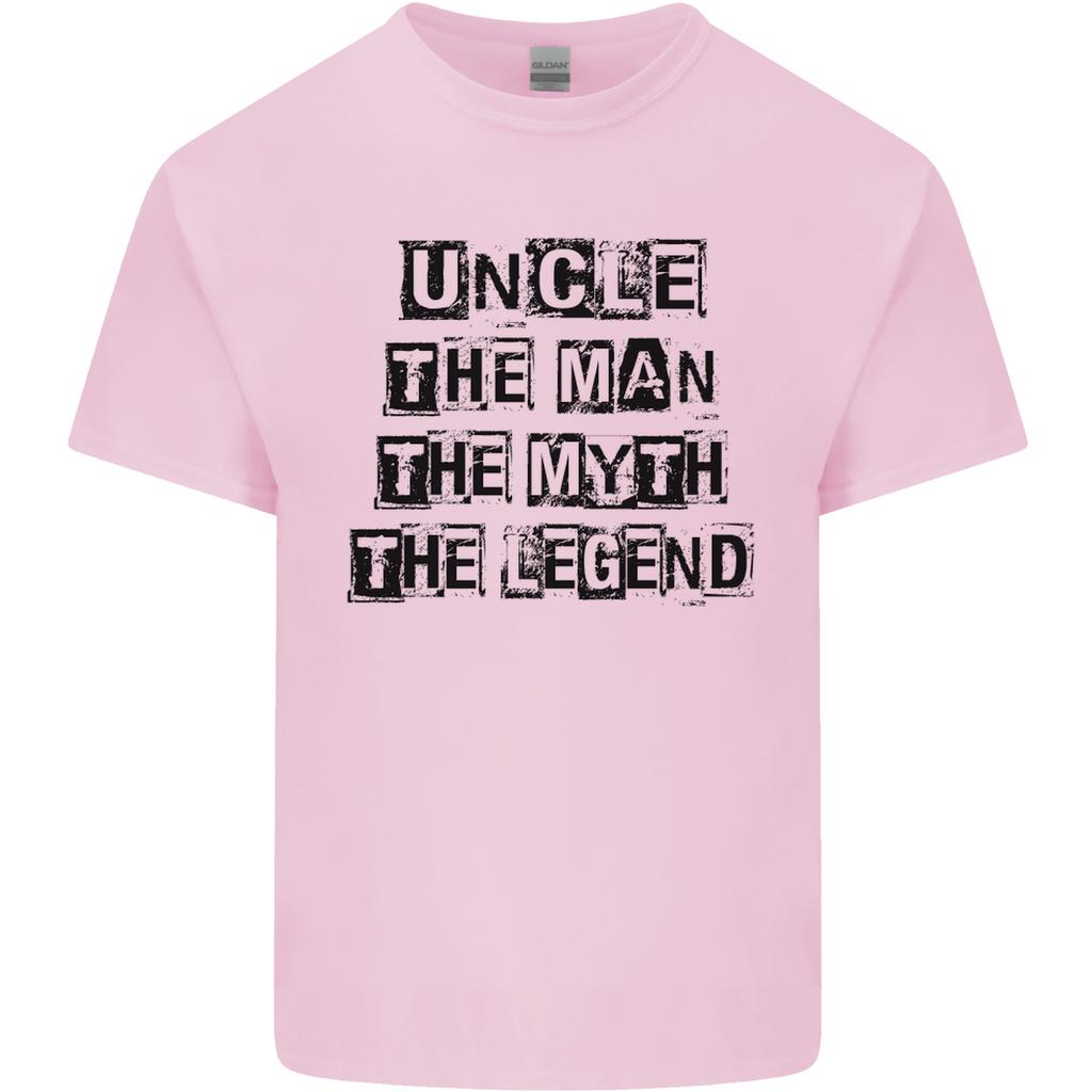 Uncle the Unisex the Myth the Legend Unisexs Light Cotton TShirt
