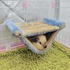 Hamster Hanging House Cage Sleeping Nest Pet Bed Rat Hamster Guinea Pig Rabbit Toys Cage Swing Pet Small Animals Supply
