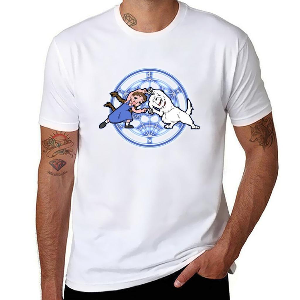 Fullmetal Alchemist T-Shirt Lässig Urlaubs Kurzarm T-Shirt