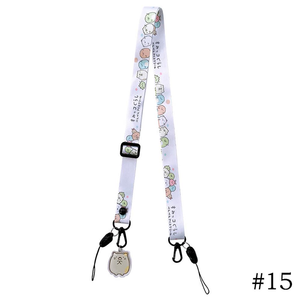 Ayarlanabilir Yüz Maskesi Askısı Çizgi Film Kolye Çapraz Askılı Düşmeye Karşı Maske Asma Boyun Tek Omuz Uzatılmış Maske Askısı