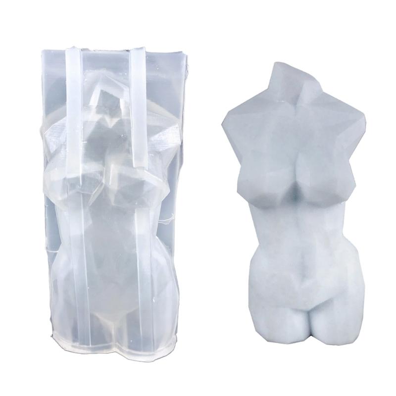 Mucegai din silicon pentru lumânări cu statuie 3D pentru decor de birou, realizat manual, din rășină epoxidică, cu lumânări aromatice, pentru decorarea casei