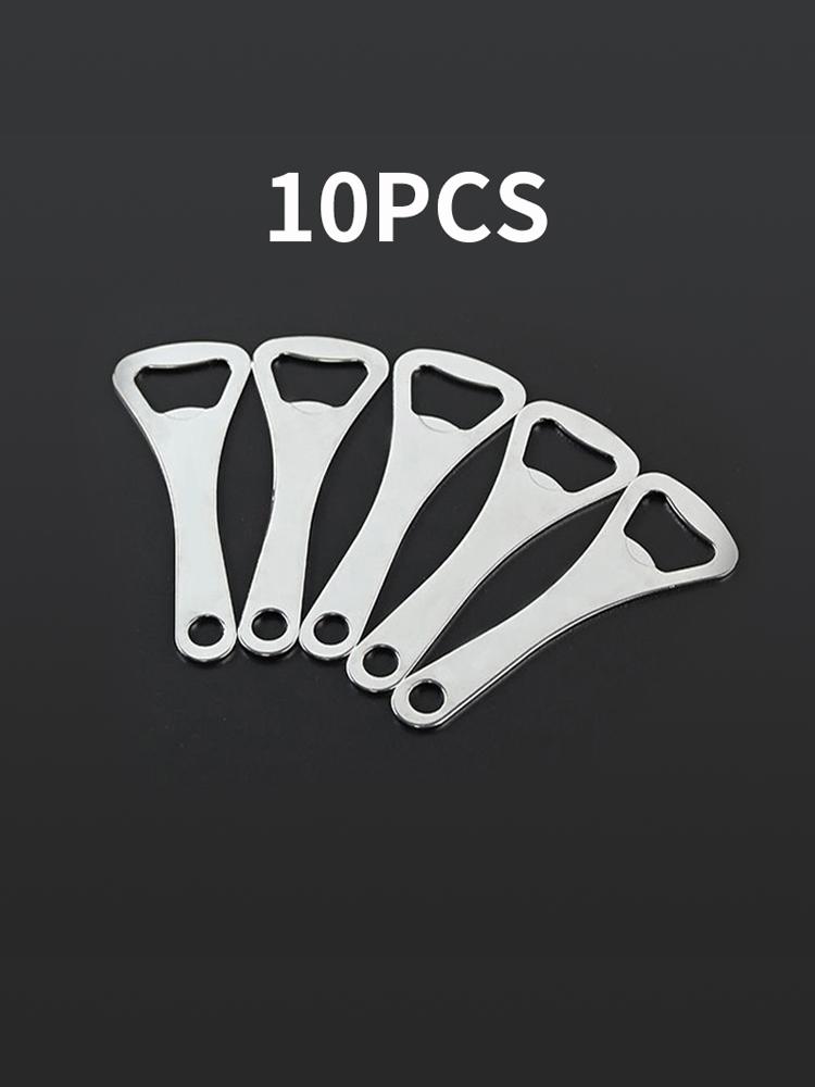 

10 шт. - Открывалка из нержавеющей стали, Креативная открывалка для пивных банок, Бытовая открывалка для бутылок из нержавеющей стали