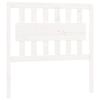 VidaXL Tête de lit Blanc 95,5x4x100 cm Bois massif de pin 818551