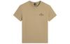 T Shirts Men's Brown Crew Neck Moderate Straight Fit AMT22396-INC