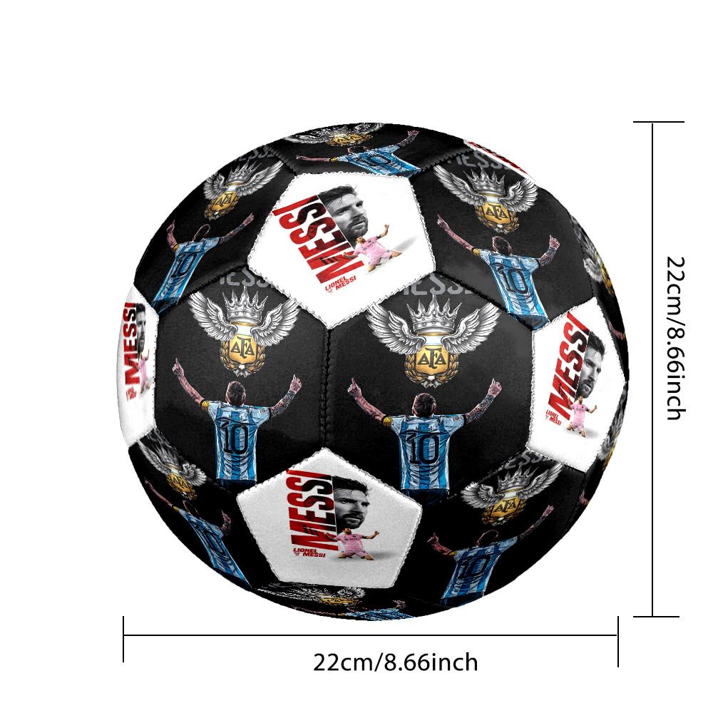 Messi 10 Number Argentina Soccer Champion Size 5 Soccer Ball Machinestitched Indooroutdoor Training And Matches Unique Gift For Soccer Lovers