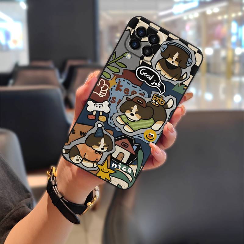 Graffiti Full wrap Phone Case For Samsung Galaxy M33 5G Global/SM-M336B/DS/Jump2 Fashion Design Waterproof Phone Pouch
