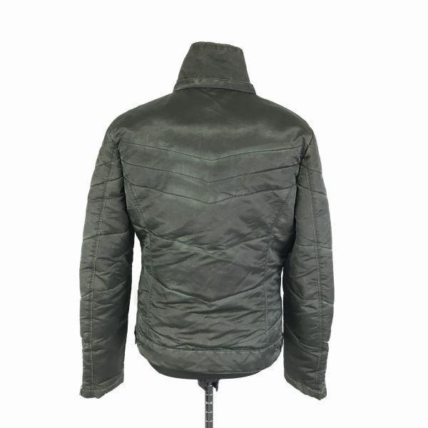 RUPERT EDGE Gepolsterter Hoodie Blouson Oberbekleidung/Herren M/Dunkeloliv/Abnehmbare Kapuze & Kunstfell(GEBRAUCHT)