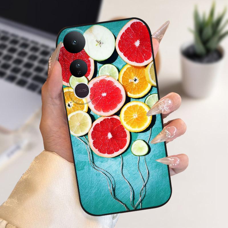 Custodia Antiurto Per Vivo V50 Lite Cover Protettiva in Silicone Guscio Posteriore Coque Funda Per VIVO V50Lite Custodie Posteriori per Telefono Paraurti Morbido