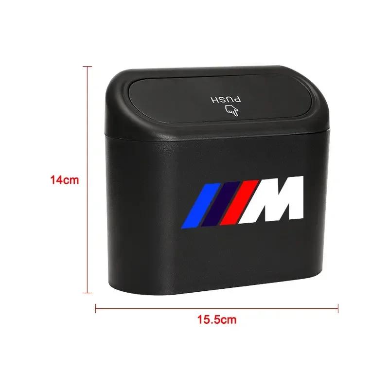 XWOWN1 Trash Can Garbage Bin Storage Box Car Accessories For BMW F10 F30 F25 F26 G15 G14 G22 G30 G32 F34 F07 F20 G20 E70 E71 E84 E83 Z8