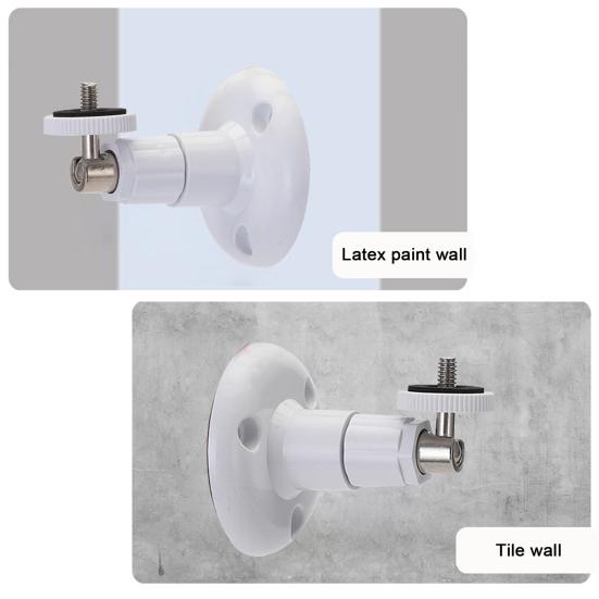 Wall Mount Bracket Round Base Outdoor Flexible Adjustable Indoor Ceiling Security Bracket