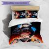 Jujutsu Kaisen Printed 3PCS Bedding Set Soft Breathable Duvet Cover Pillowcases Set Washable Bedroom Decor Home Gift