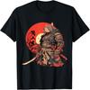 Japanese Art Dog Ninja Ukiyo-e Anime Style Samurai Pitbull Men Women Kids T-Shirt
