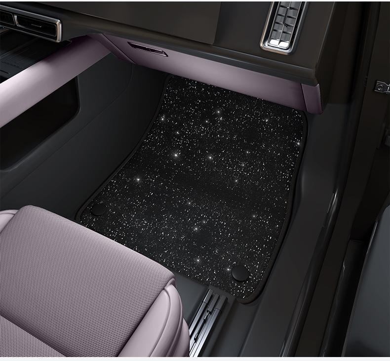 Starry Sky Floor Mats: Perfect Fit for Ideal L6-L9 Models - Car Interior Accessories