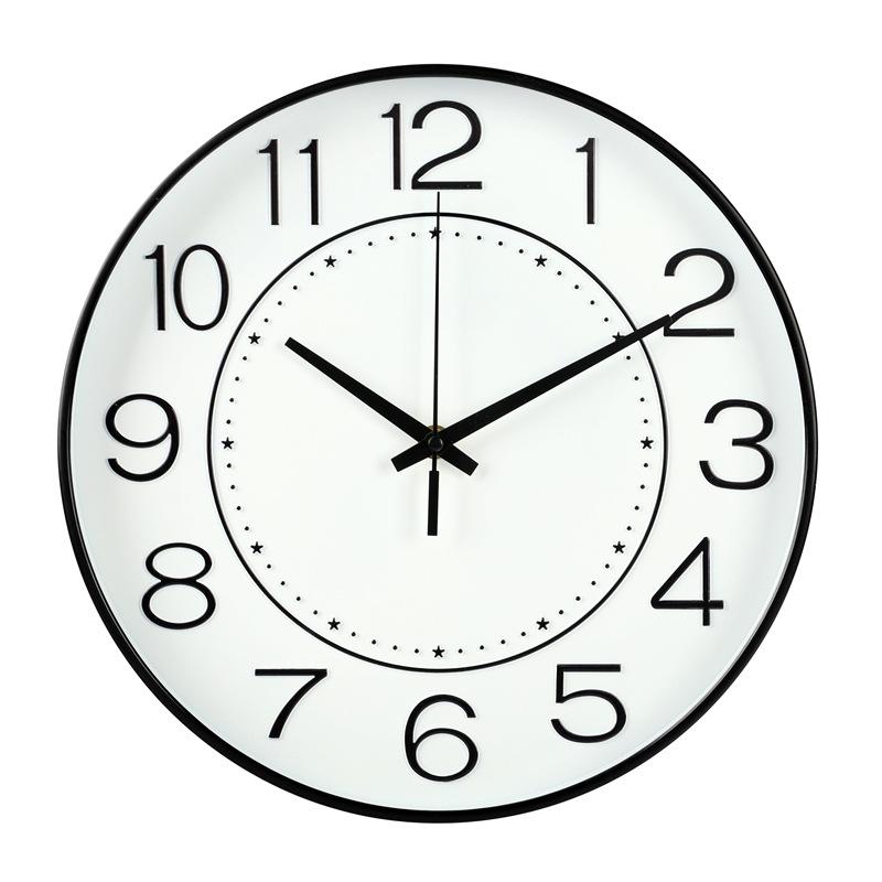 12-inch 30CM Coreable Quartz Clock Creative Nordic Clock Decoration Living Room Digital Wall Clock Wall Clock
