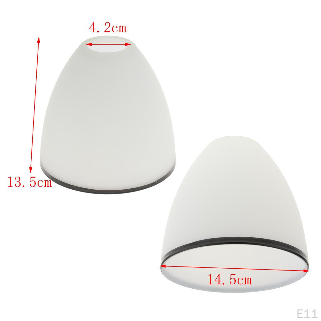 Ceiling lamp -day cover lighting E27 E14 glass high resistance to temperatures