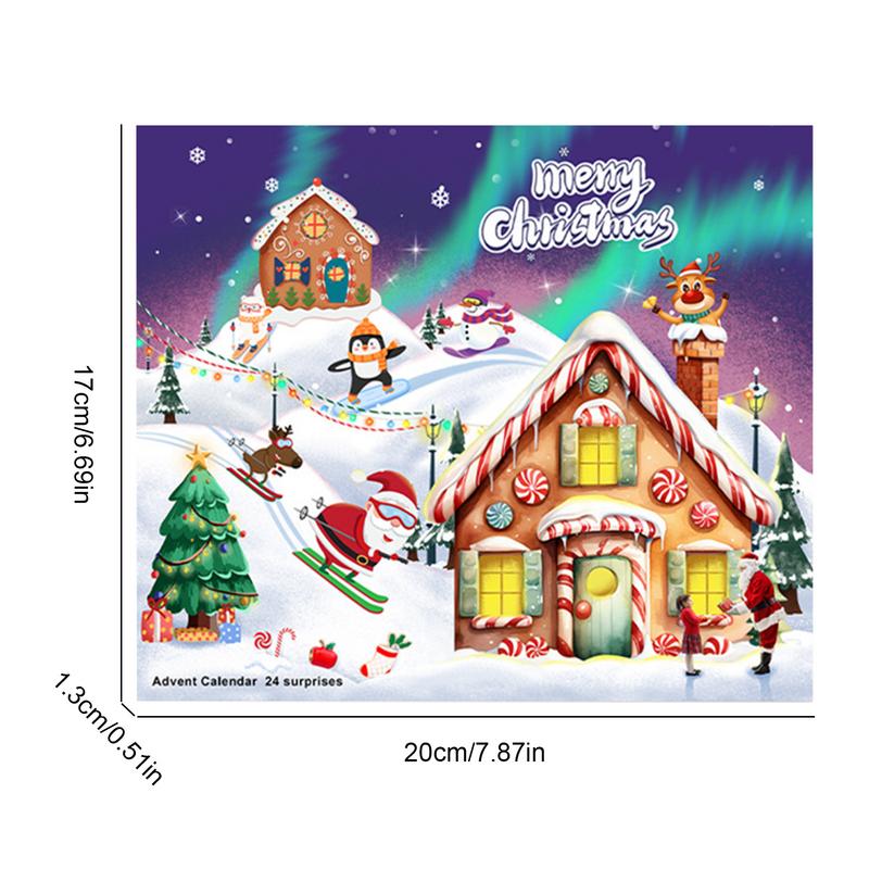 Bracelets Christmas Countdown Calendar Girls Jewelry Charm Kit 24 Days Christmas Bracelets Countdown Calendar For Kids Children