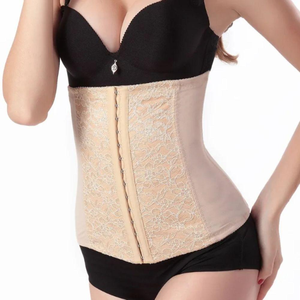 Breathable Mesh Tummy Slimming Belt Hook Closure Body Shaper Slimmer Belt Shapewear  Daily Wear