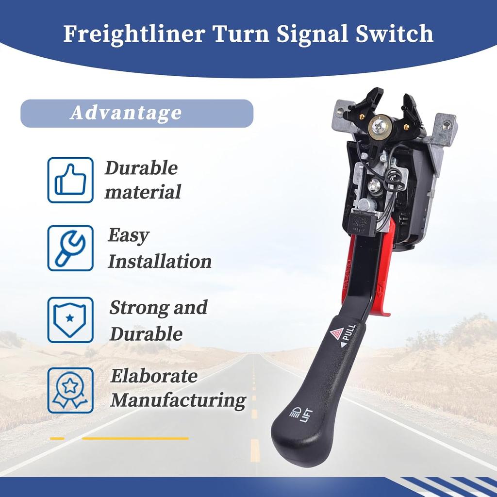 Replacement Freightliner Turn Signal Switch, Multifunction Switch A06-44025-000 Compatible with Century Columbia MT Series, Replace 57746002 S20022,