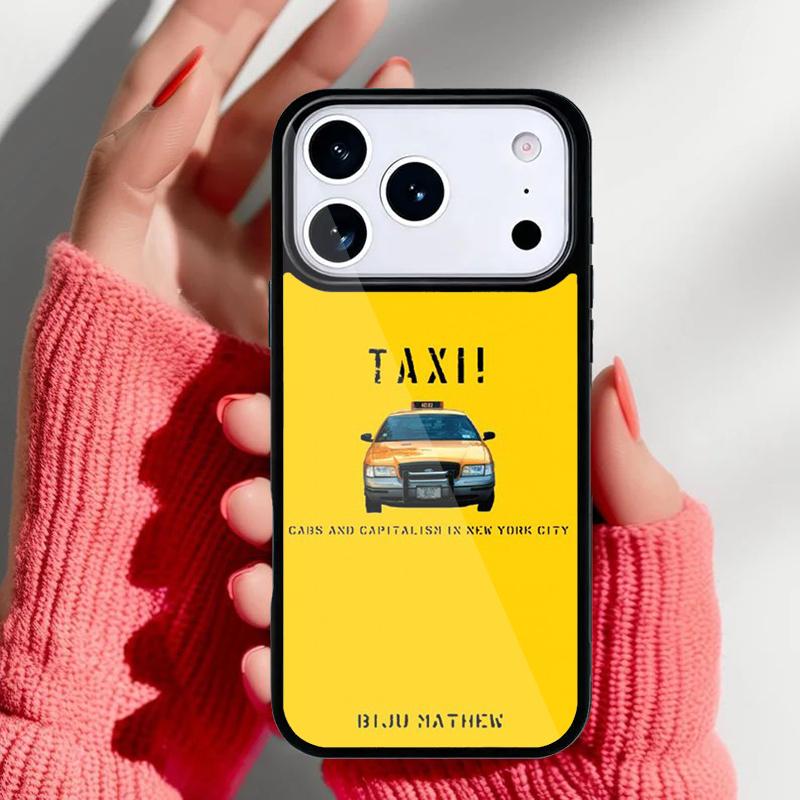 NYC Yellow Taxi Cabs Phone Case for iPhone 17 Air 16e 15 14 13 Pro Max Back Cover for 12 11 Pro Coque