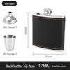 Russian-Style Stainless Steel Portable Hip Flask