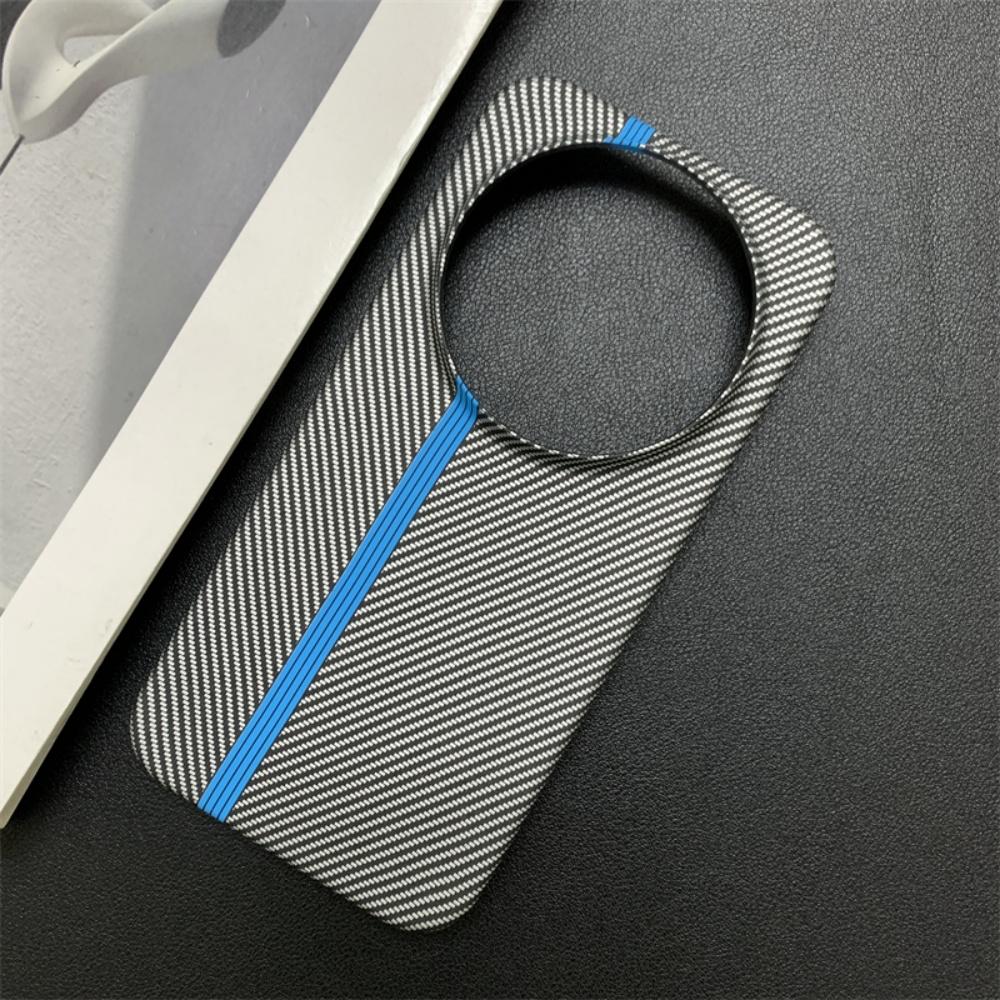 Slim Carbon Fiber Pattern Frameless Track Texture Phone Case For XiaoMi Mi 17 15 14 RedMi K90 K80 Pro Max Ultra Shockproof Cover