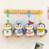 Cute Bee Penguin Small Pendant Doll Plush Toys Schoolbag Pendant Keychain Aquarium Gift