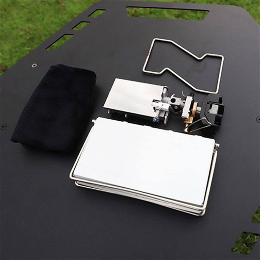 Portable Folding Gas Stove Outdoor Camping Picnic Burners Replica With Lightweight Aluminum Alloy Design
