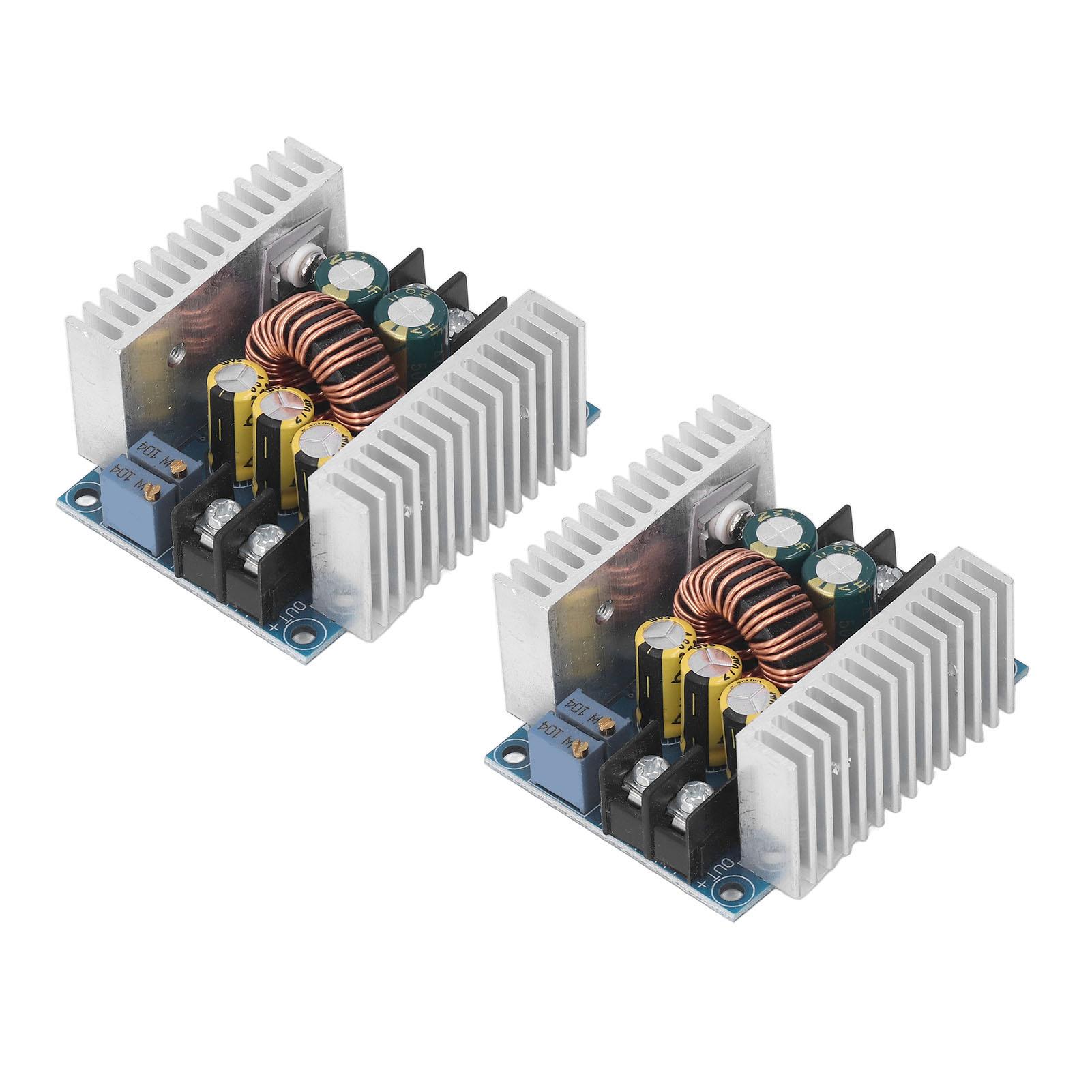 

2Pcs DC to DC Buck Converter Voltage Regulator Board 640V to 1.235V 300W 20A Set Kit
