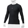 Mizuno Biogear Low Neck Long Sleeve Pastel Navy Alphabet Undershirt, 12ja1x71, Black, Navy, (JP, Jaspo, L, 09 Black)