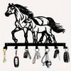 Heavy Duty Metal Wall Mount Key Hook Organizer Rustproof Home Decor