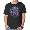 Unisex Crew Neck T-Shirt Demons Cry Too Graphic Short Sleeve Casual Tee