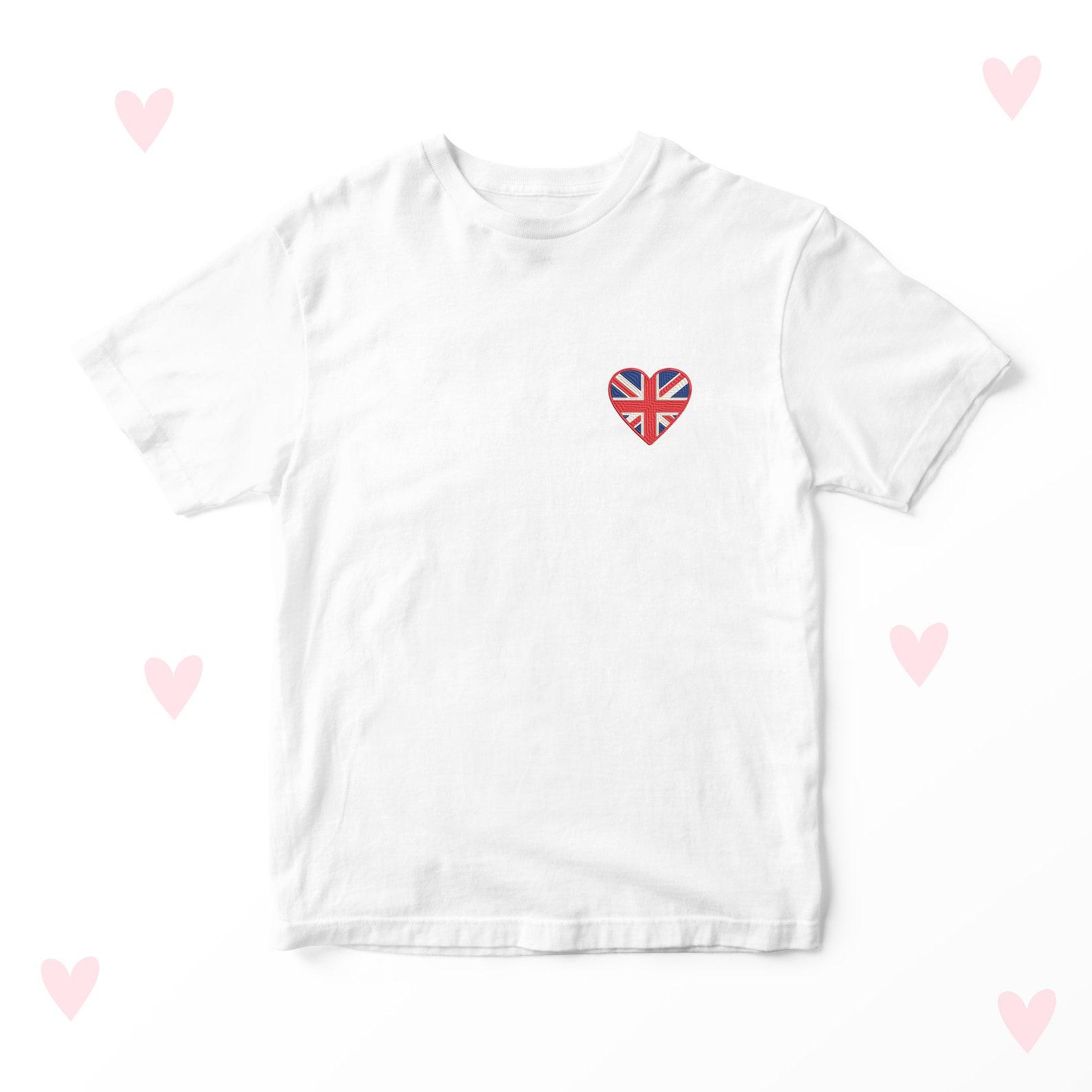 Union Jack Kids T-shirt Baby Toddler Embroidered King Coronation 110