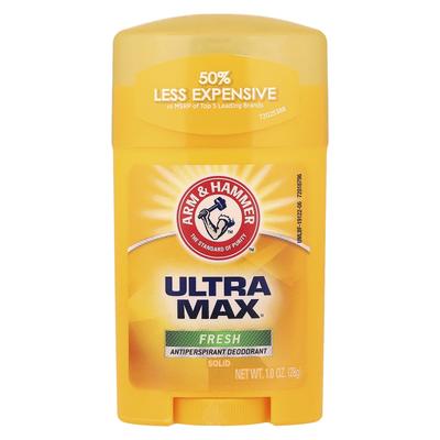 Ultramax, Tuhý antiperspirant deodorant, Fresh, 1,0 oz (28 g)