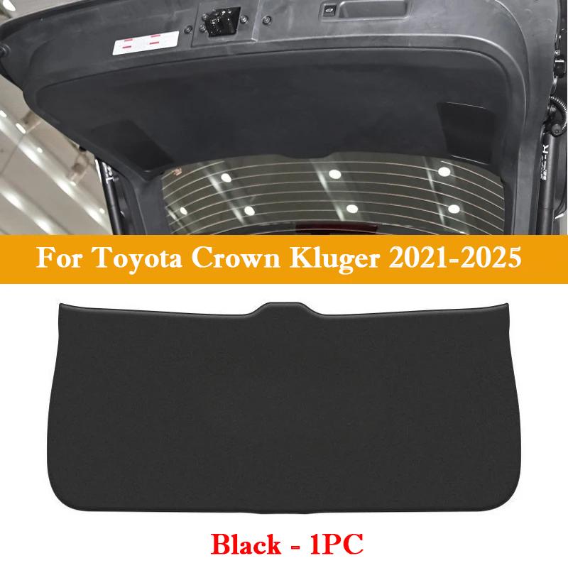 For Toyota Crown Kluger 2026-2026 Car Trunk Door Anti Kick Pad Tailgate Anti-Scratch Protector Cargo Liner Interior Accessories