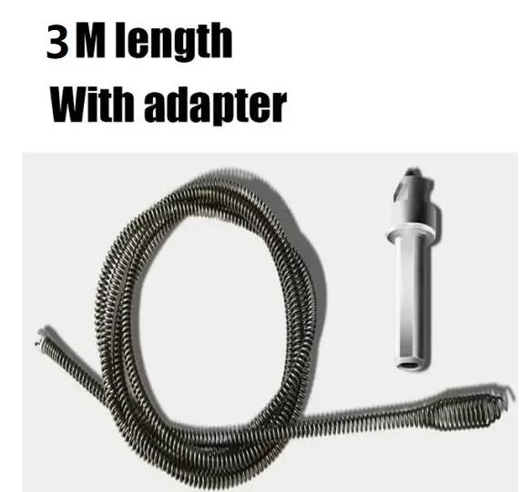3M Spring Pipe Sewer Pipe Unblocker Sinks Tool Pipeline Clogged Remover Tools Bathroom Kitchen Drain Cleaner 2025 New