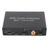 192KHz HD Output ARC Sound Extractor Toslink To Headphone Jack Adapter  for Soundbar