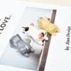 Japanese Lucky Cat Ceramic Chopstick Holder Korean Cute Kitten Tableware Rack Living Room Dining Table Dining Table Decoration