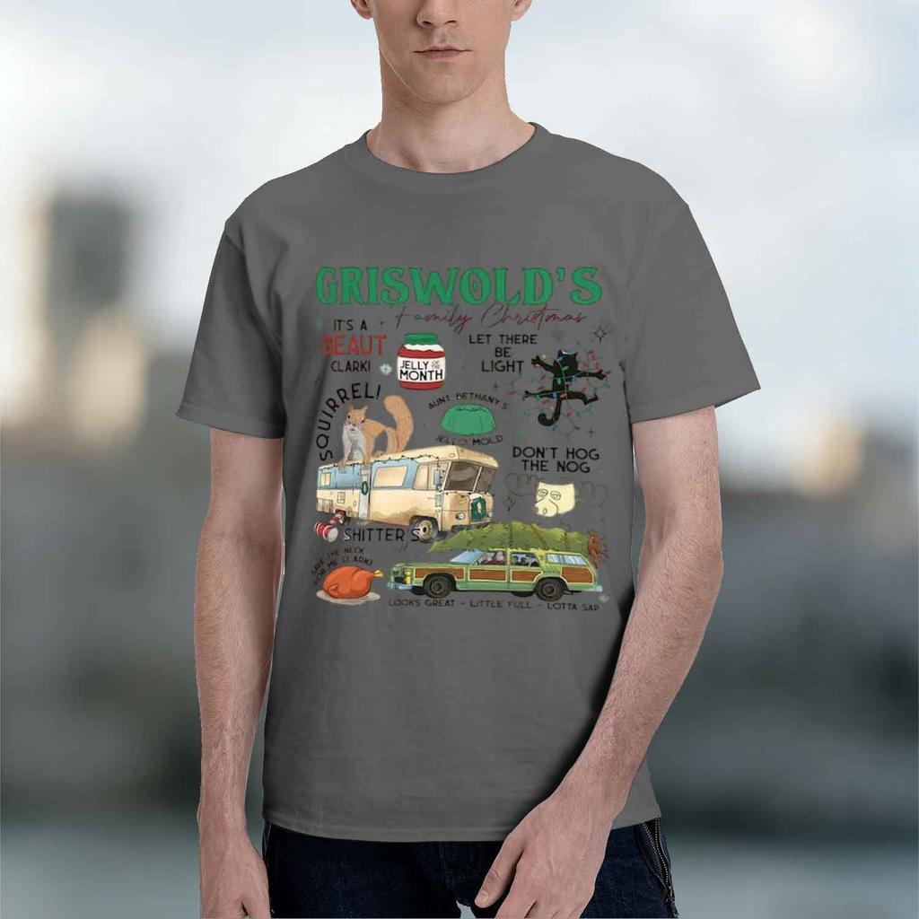 2026 New Model Unisexs Shortsleeve Griswold Christmas Sweatshirt Co Sweater Tree Farm Family Vaion National Lampoons Euphoria Cl