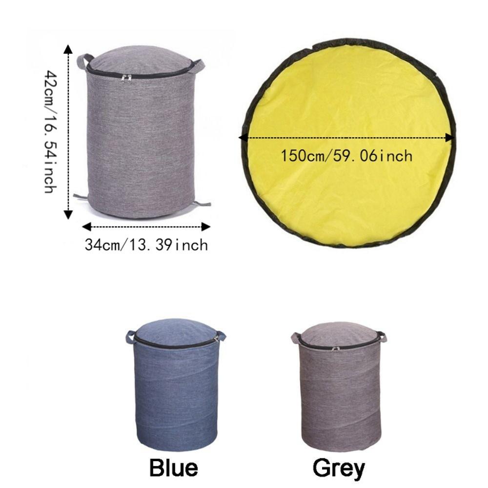 Large Capacity Game Mat Storage Bucket Hand-held Toy Storage Bucket Living Room