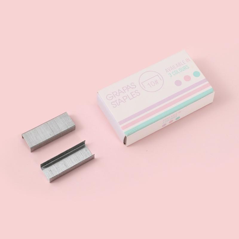 Mini Cartoon Christmas Stapler Keychain - Cute Small Gift for Students