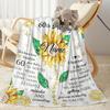 Birthday Style Customize Text Blanket Throw Personalized Blanket Soft Warm Cozy for Picnics Bedding Seaside Living Room Ideal for All Seasons