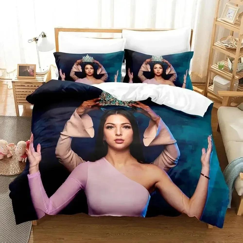 Luxury New 3D Print Eva Bedding Set Single Twin Double Queen King Cal King Size Bed Linen Set