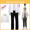 Premium Quality Tokyo Revengers Hanemiya Kazutora Cosplay White Coat Uniform