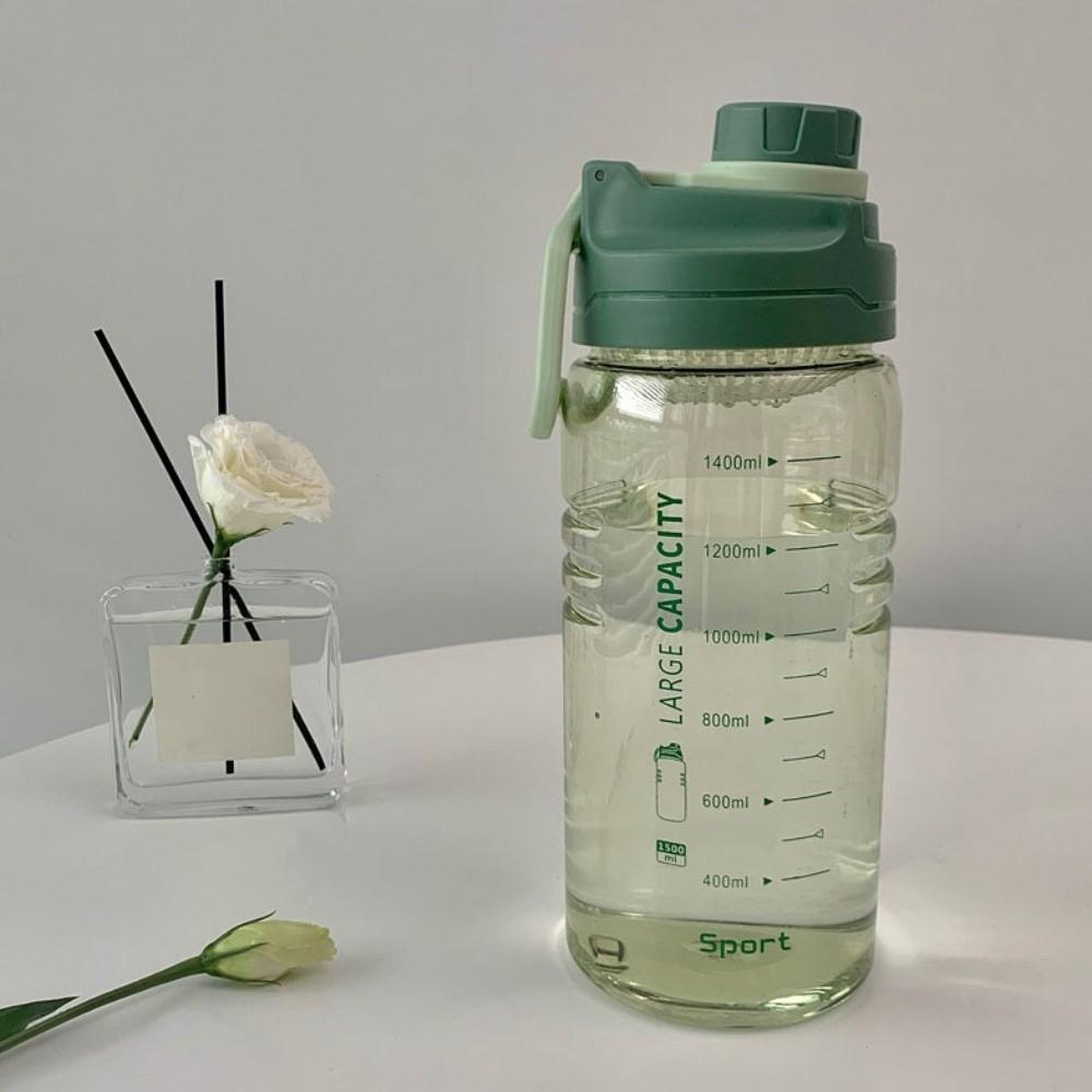 1500ml Fitness Water Bottle with Strainer Fitness Drinking Bottle Sports Water Cup  Climbing