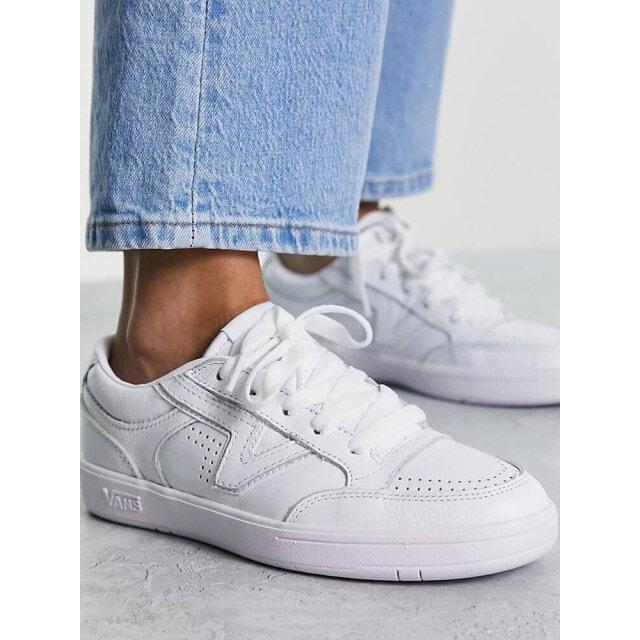 

Кроссовки Vans Lowland из белой кожи