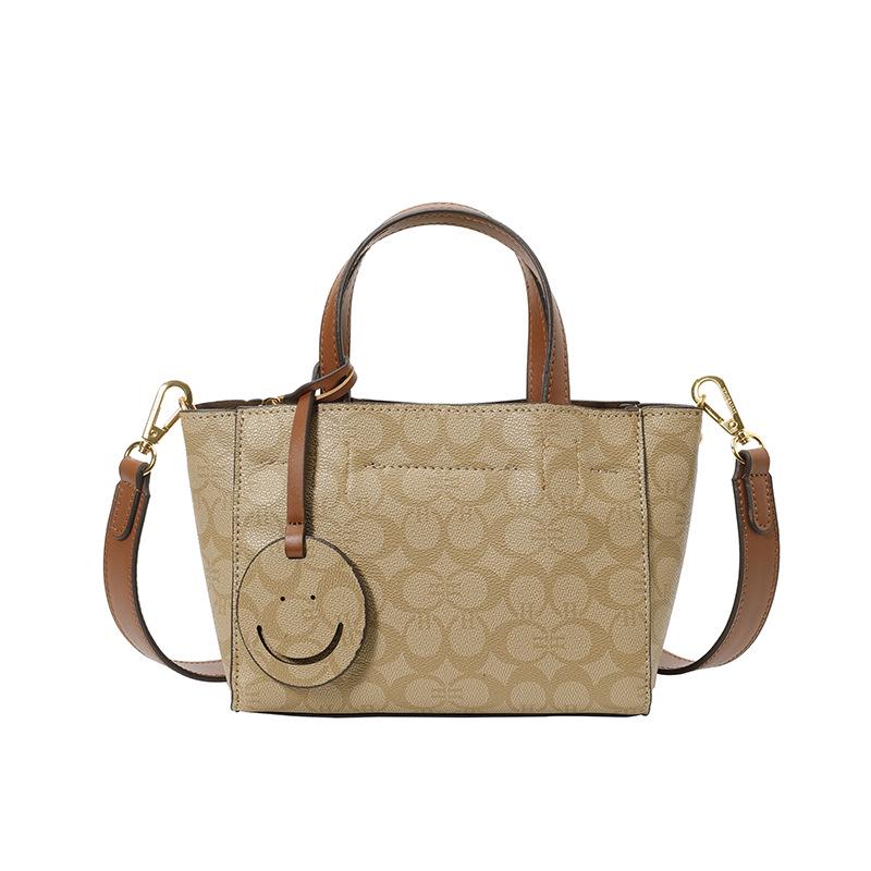 

Koujia Floral Commuter Crossbody Handbag - Fashionable Large-Capacity Women s Bag бежевий