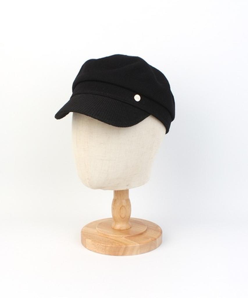 Yunibeosyeolkemiseuteuli Paper Logo Black Marine Cap