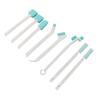 16pcs Small Cleaning Brushes Crevice Cleaning Detail Tiny Scrub Cleaner Brush for Window Tracks Groove Humidifier Car